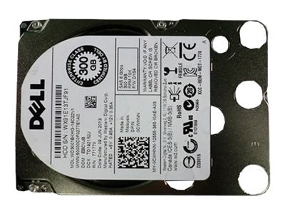 Dell - Hard drive - 300 GB - 2.5 - SAS - 10000 rpm"