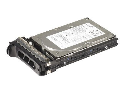 Dell - Hard drive - 300 GB - internal - 3.5 - Ultra320 SCSI - 80 pin Centronics (SCA-2) - 10000 rpm - for PowerEdge 1855