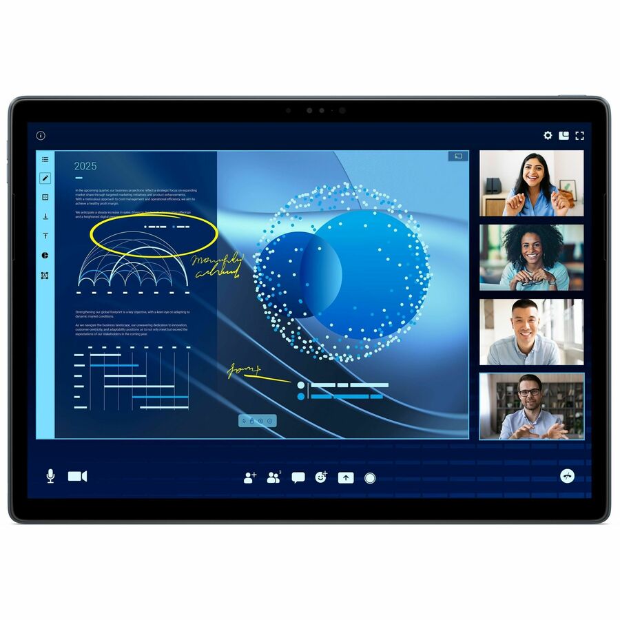 Dell Latitude 7350 Tablet 13" 3K IPS, Intel Core Ultra 7, 16GB RAM, 512GB SSD, Windows 11 Pro, vPro