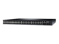 Dell Networking N3048ET-ON - Switch - L3 - managed - 48 x 10/100/1000 + 2 x 10 Gigabit SFP+ + 2 x combo Gigabit SFP -