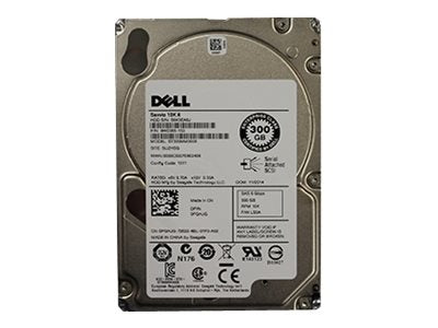 Dell Non Assembled - Hard drive - 300 GB - internal - 2.5 - SAS 6Gb/s - 10000 rpm - refurbished - for PowerEdge C6220