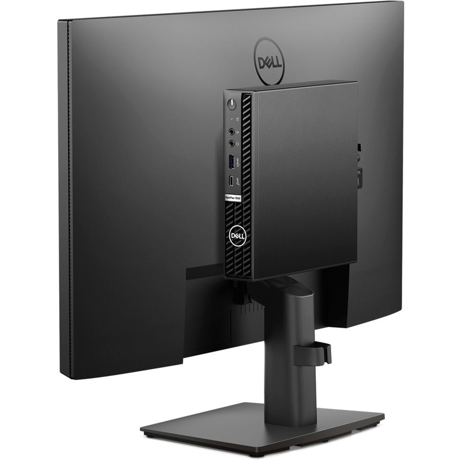 Dell OptiPlex 7000 Desktop Computer - Intel Core i7 12th Gen i7-12700 Dodeca-core (12 Core) 2.10 GHz - 16 GB RAM DDR5 SDRAM - 512 GB M.2 PCI Express NVMe 4.0 x4 SSD - Black - Refurbished