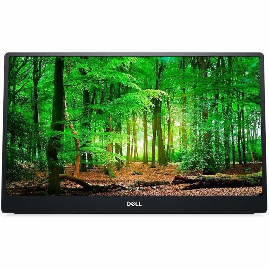 Dell P1424H 14" Class Full HD LED Monitor - 16:9 - Black - 14" Viewable - In-plane