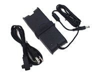 Dell - Power adapter - AC 90-135/164-264 V - 90 Watt - midnight gray - for Inspiron 8500, 8600; Latitude D400, D500,