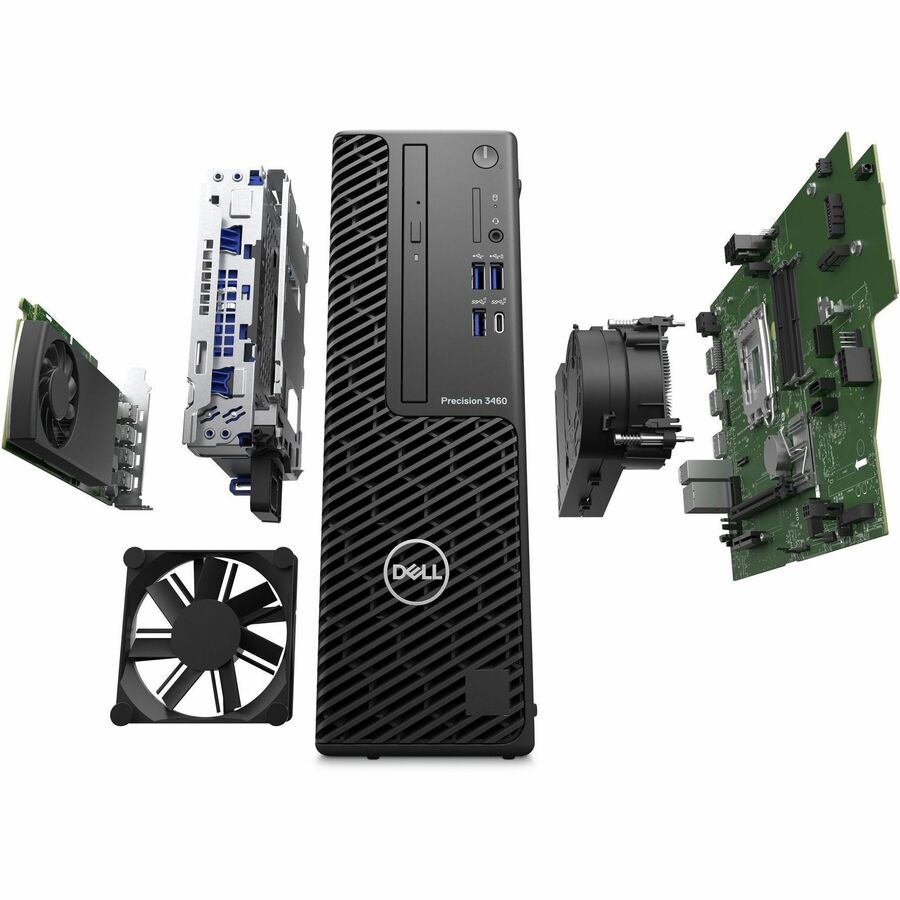 Dell Precision 3000 3460 Workstation - Intel Core i5 Tetradeca-core (14 Core) i5-13600