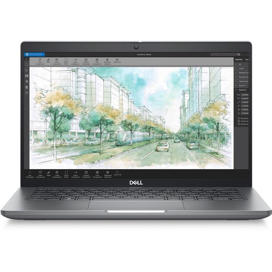 Dell Precision 3000 3480 14" Mobile Workstation - Full HD - 1920 x 1080 - Intel Core i7 13th Gen i7-1355U Deca-core (10 Core) 1.70 GHz - 16 GB Total RAM - 512 GB SSD - Titan Gray