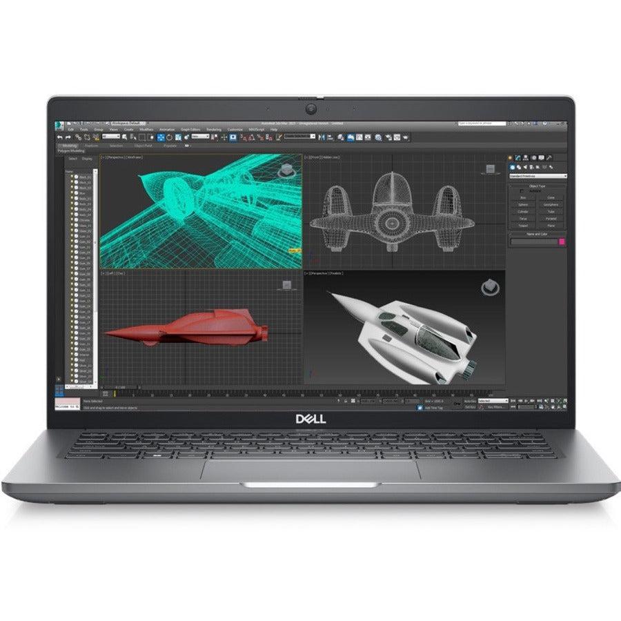 Dell Precision 3000 3480 14" Mobile Workstation - Full HD - 1920 x 1080 - Intel Core i7 13th Gen i7-1355U Deca-core (10 Core) 1.70 GHz - 16 GB Total RAM - 512 GB SSD - Titan Gray