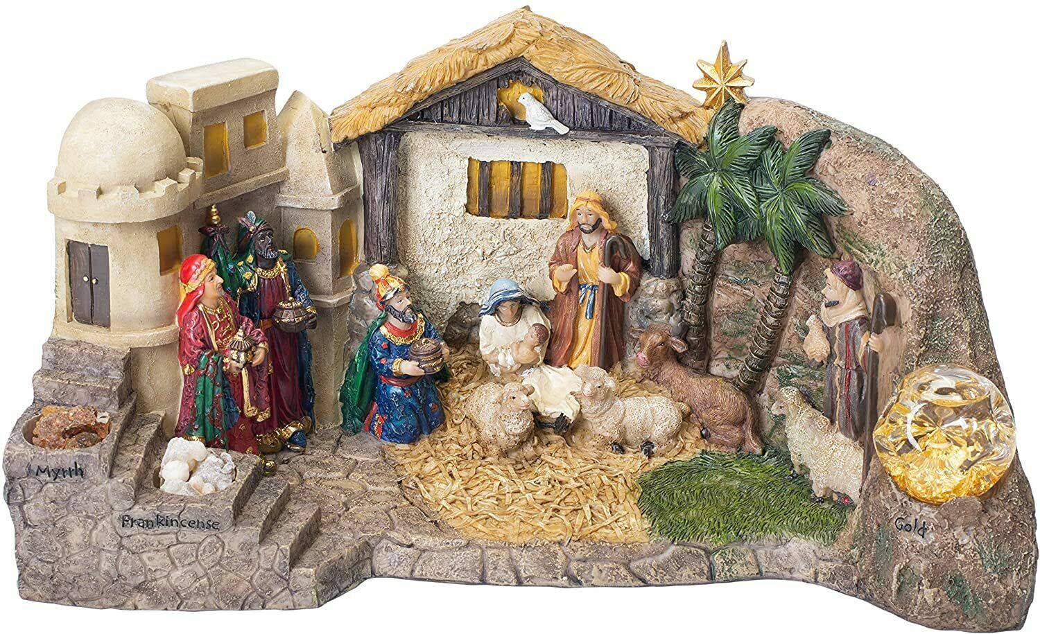 Deluxe Panorama Nativity Set