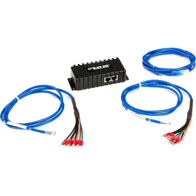 Digital I/O Dry Contact Sensor - (2) Rj45 To (8) Dry Contacts, 5-Ft. (1.5-M) Cab