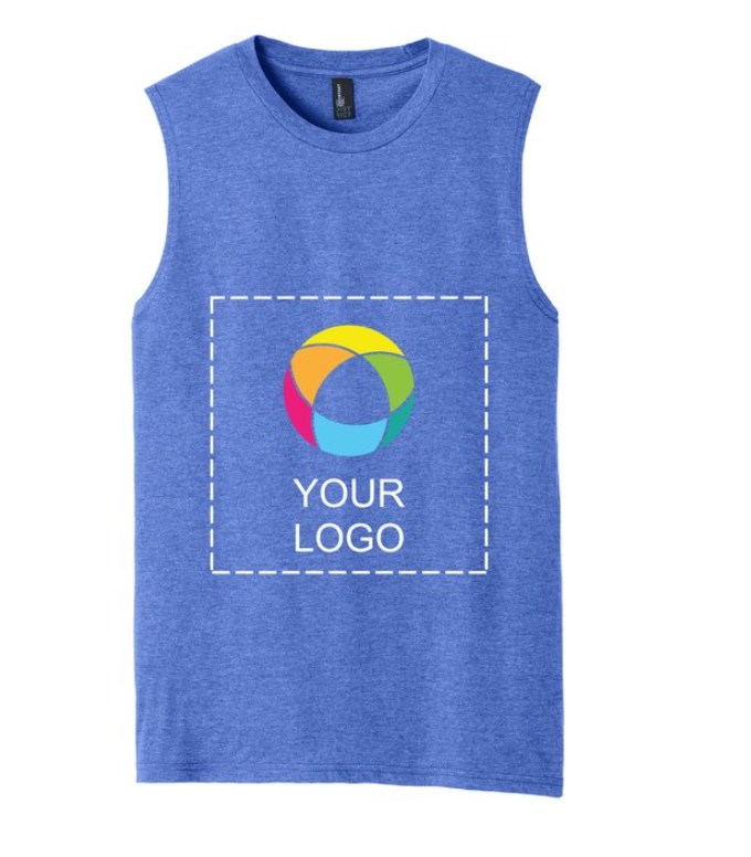 District® V.I.T.™ Muscle Tank – Custom Full-Front and Back Print Design