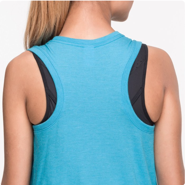 District® Women's Racerback Tank Top | Effortless Style with Heat Transfer Design