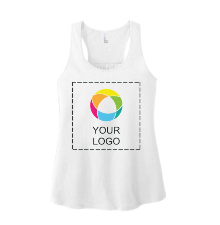 District® Women’s V.I.T.™ Gathered Back Tank with Full-Front Print - Trendy Style with a Flattering Fit