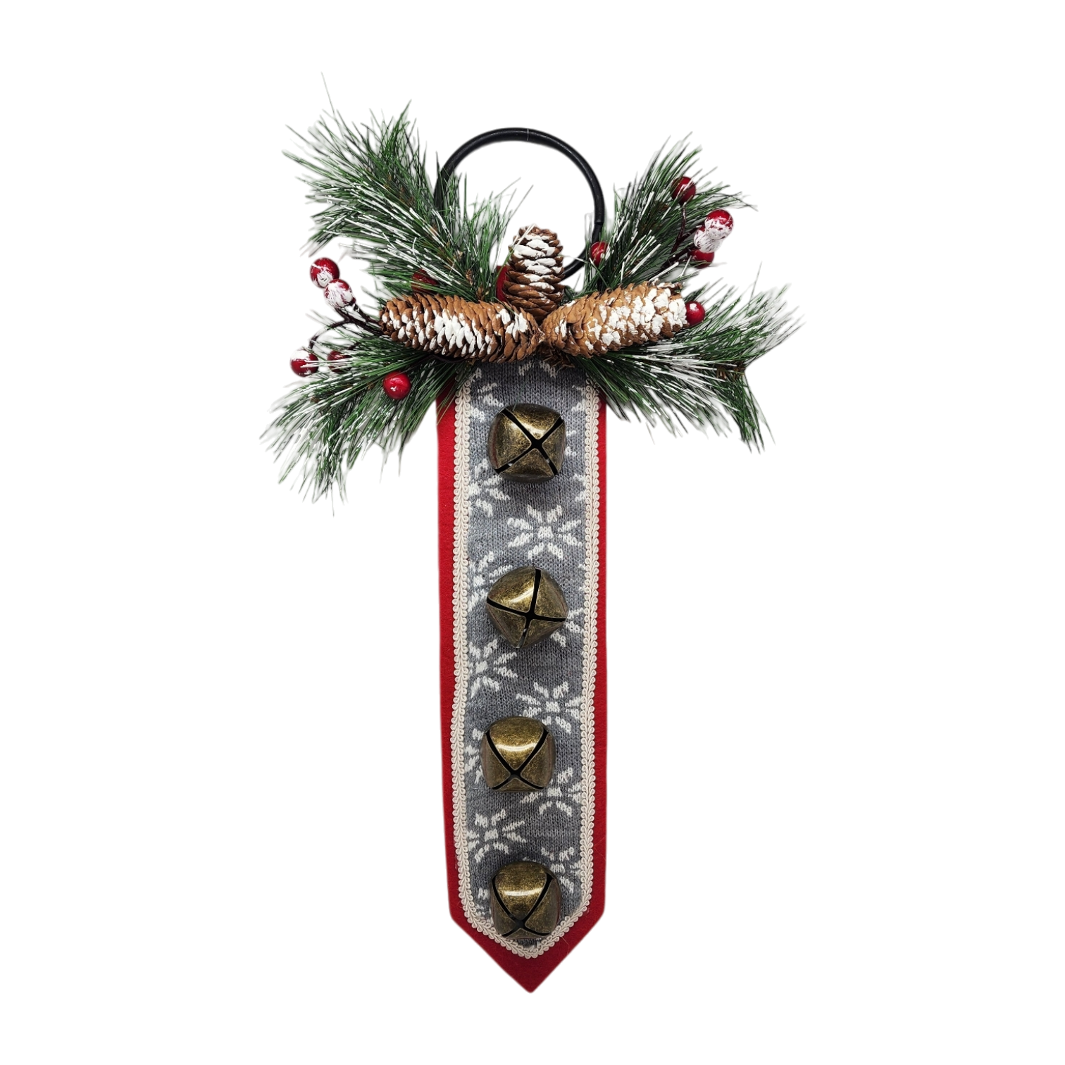 Doorknob Bell Sash - Silver