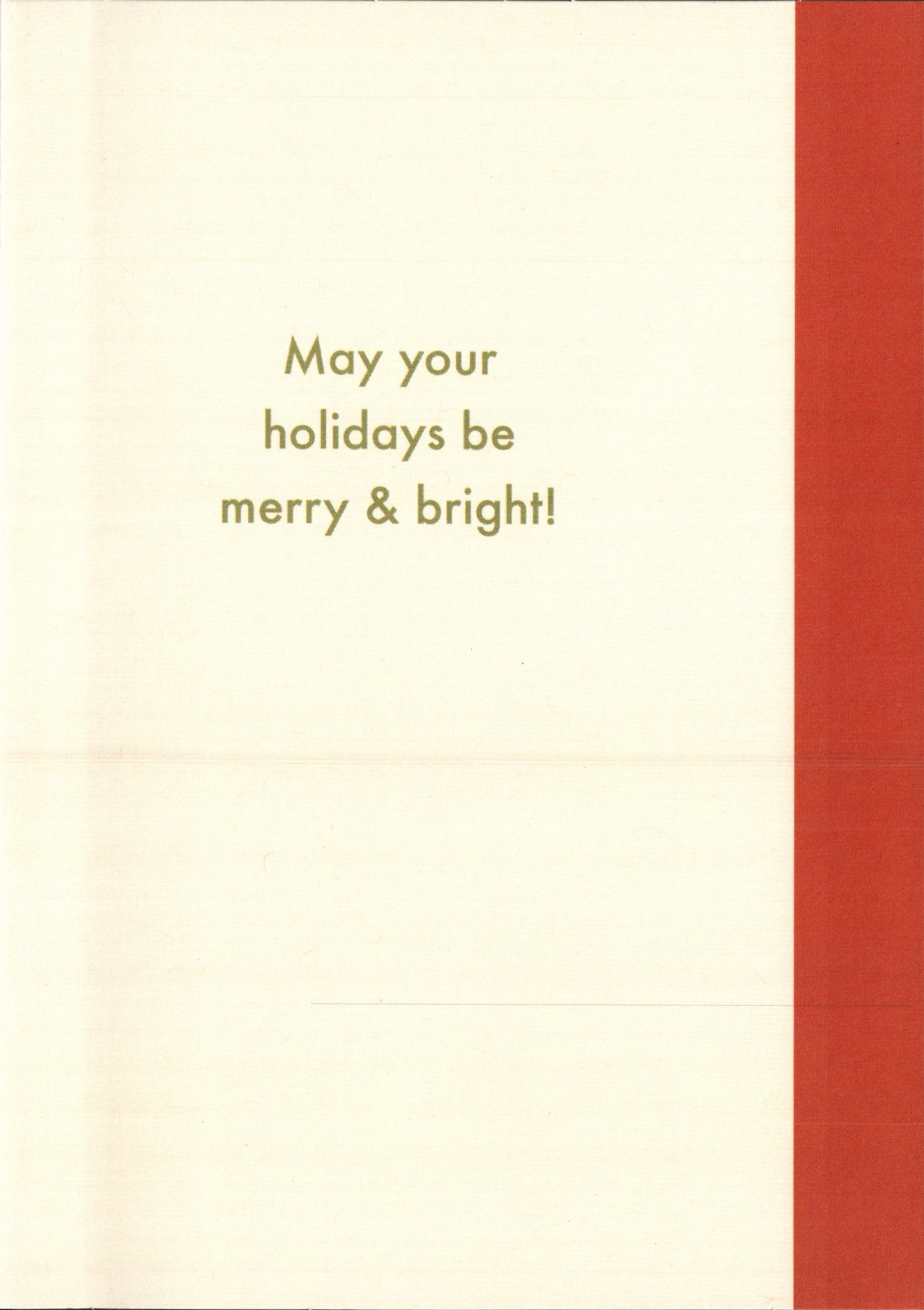 Dot Tree Christmas Card - Single