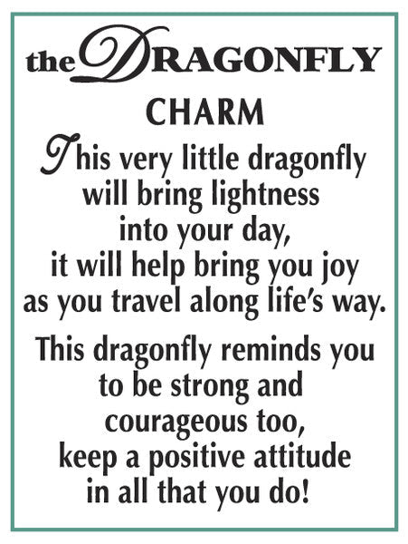 Dragonfly Charm
