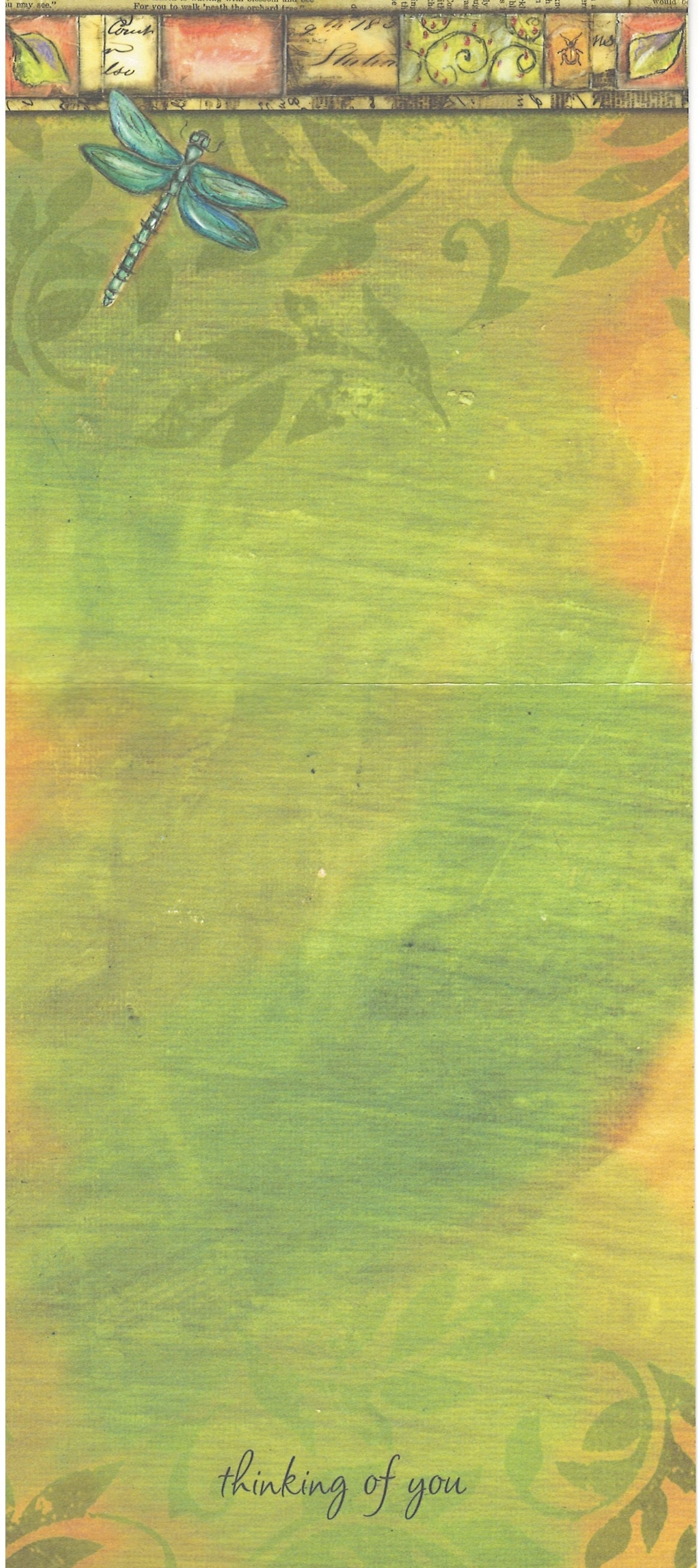 Dragonfly Thinking of You Card
