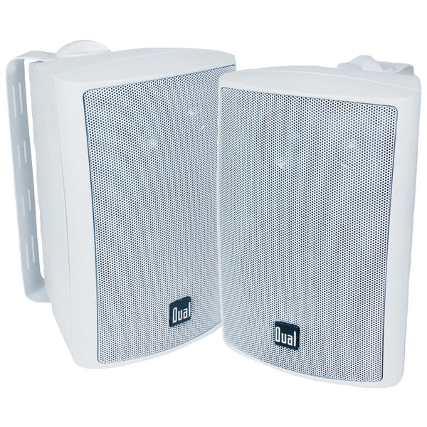Dual LU47PW 4" 3-Way Indoor/Outdoor Speakers (White)