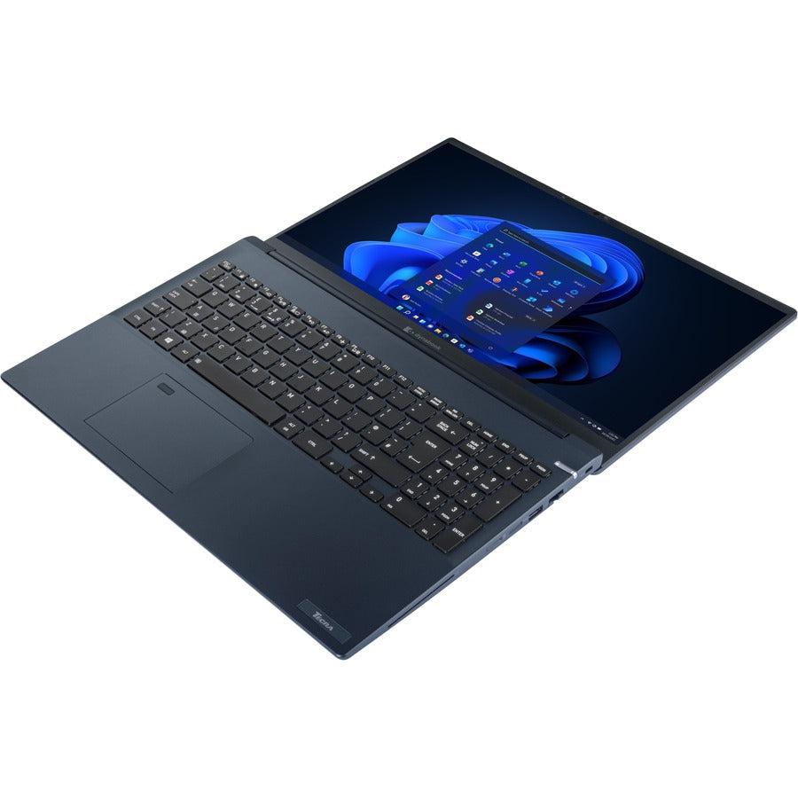 Dynabook Tecra A50-K A50-K1538 15.6" Notebook - Full HD - 1920 x 1080 - Intel Core i7 12th Gen i7-1260P - 16 GB Total RAM - 512 GB SSD - Dark Blue
