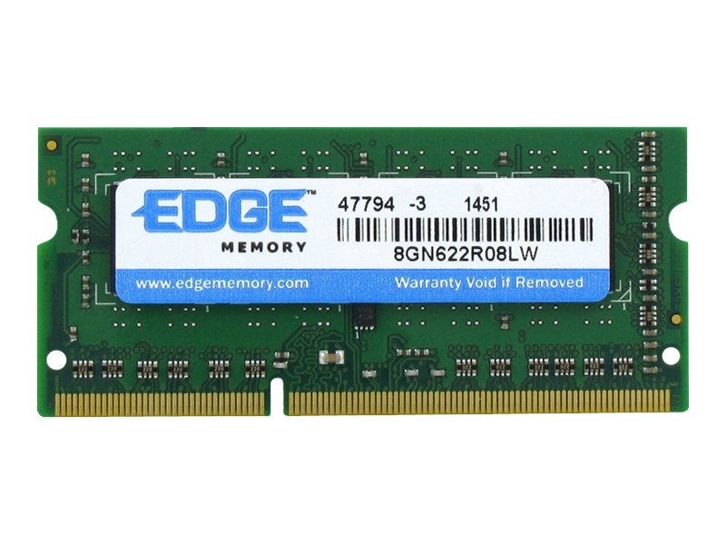EDGE - DDR3L - module - 2 GB - SO-DIMM 204-pin - 1600 MHz / PC3L-12800 - 1.35 V - unbuffered - non-ECC PE243791