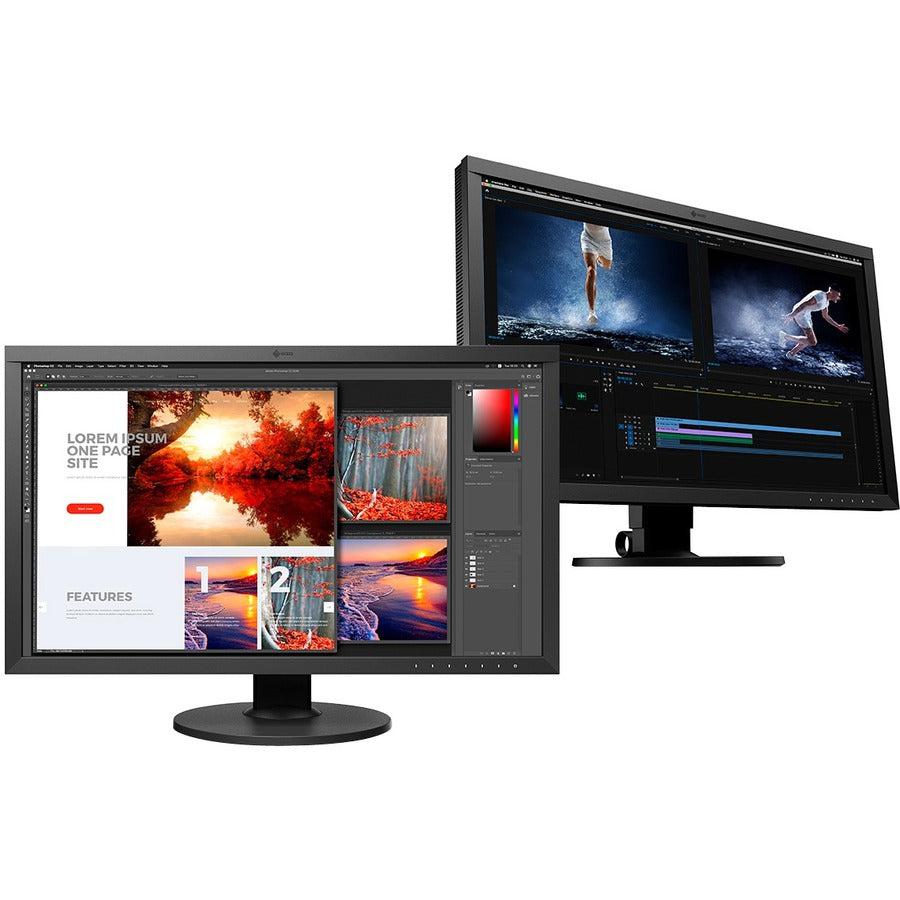 EIZO ColorEdge CS2740-BK 26.9" 4K UHD WLED LCD Monitor - 16:9 - Black