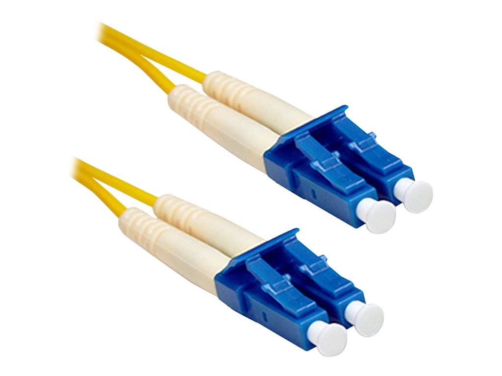 ENET - Patch cable - LC single-mode (M) to LC single-mode (M) - 25 m - fiber optic - duplex - 9 / 125 micron - OS1 - riser, jumper LC2-SM-25M-ENT