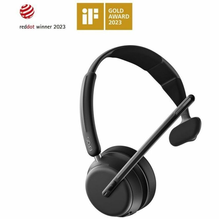 EPOS IMPACT 1030 Headset - Mono - USB Type C - Wireless - Bluetooth - On-ear - Monaural -