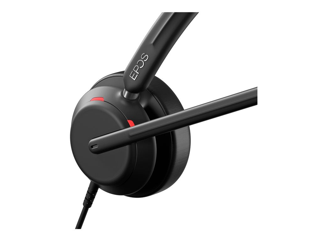 EPOS IMPACT 760T - Headset - on-ear - wired - USB-C - black - Certified for Microsoft Teams