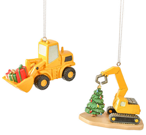 Earth Mover Ornament -