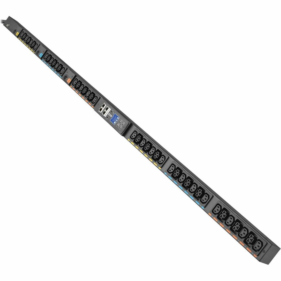 Eaton 3-Phase Metered Input Rack PDU G4, 120/208V, 42 Outlets, 24A, 8.6kW, L21-30 Input, EVMI2130X