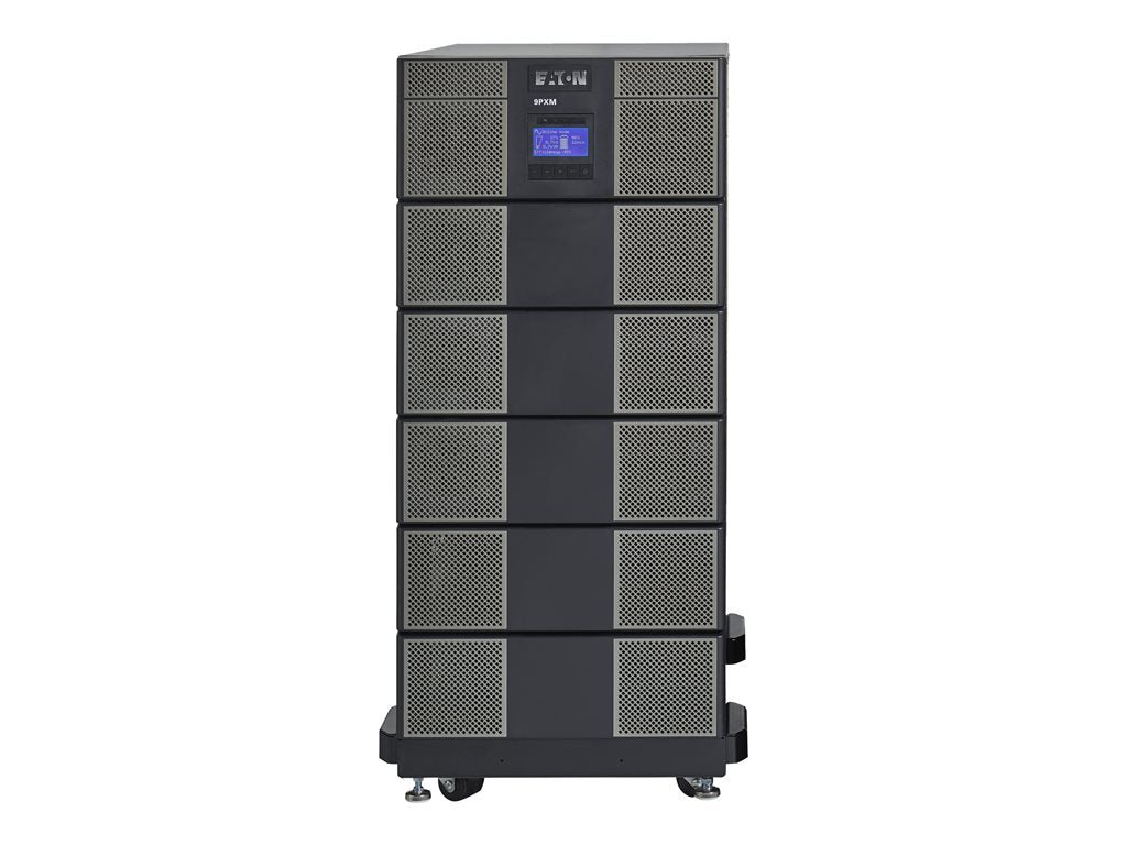 Eaton 9PXM 12-slot cabinet - Power array cabinet (rack-mountable / external) - output connectors: 10 - 21U - black, silver - 9PXM12FFFFJ