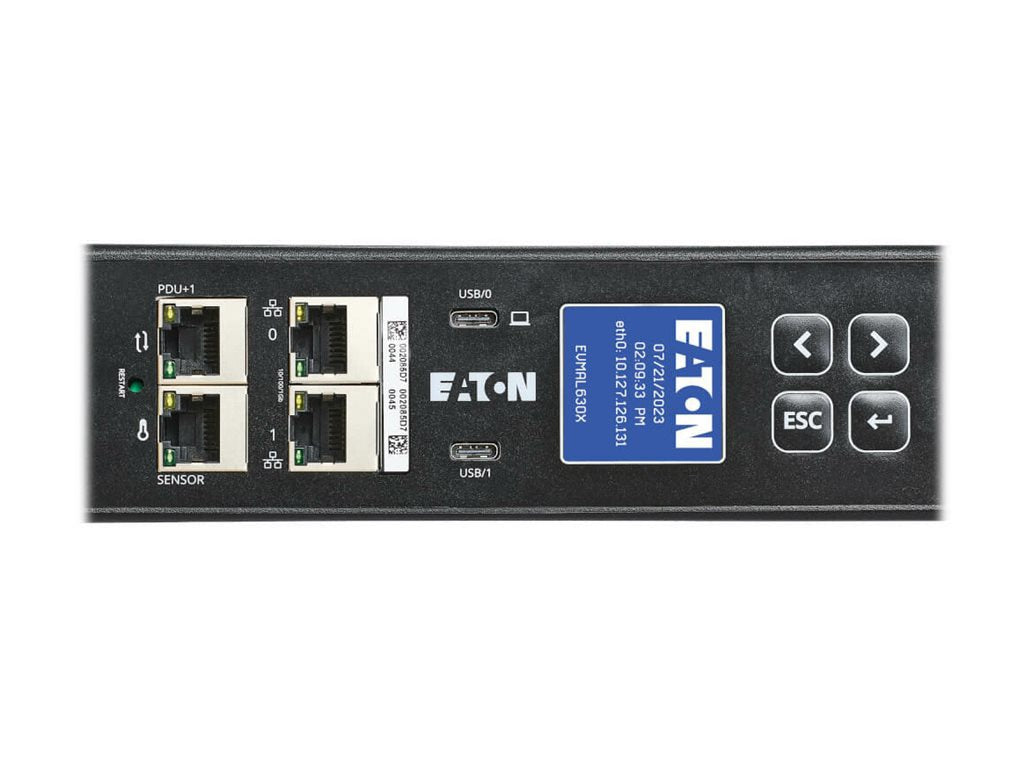 Eaton Managed Rack PDU G4 208V 42 Outlets 24A for Data Centers