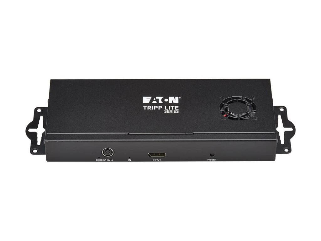 Eaton Tripp Lite Series 2-Port DisplayPort to DisplayPort Splitter/Extender Kit over Cat6, MST Hub, 8K/4K 60 Hz, DP 1.4, Up to B156E-002-8K-K