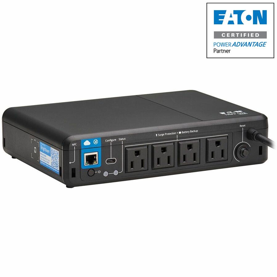Eaton Tripp Lite Series 600VA 300W 120V Standby Cloud-Connected UPS with Remote Monitoring BC600RNC