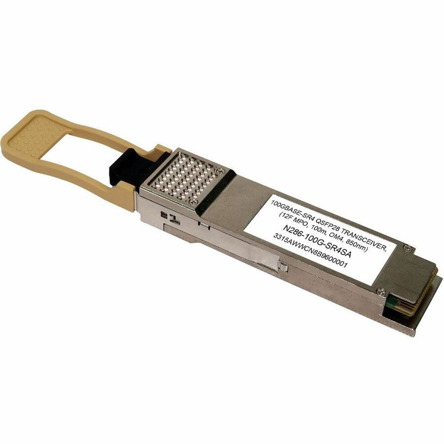 Eaton Tripp Lite Series Arista-Compatible QSFP-100G-SR4 QSFP28 Transceiver - 100GBase-SR4, N286-100G-SR4SA