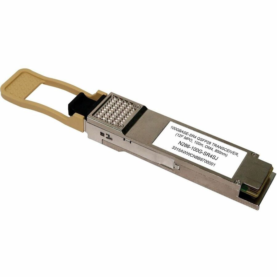 Eaton Tripp Lite Series Juniper-Compatible JNP-QSFP-100G-SR4 QSFP28 Transceiver - N286-100G-SR4SJ