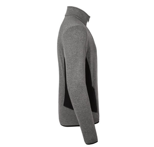 Eddie Bauer® Full-Zip Heather Stretch Fleece Jacket – Soft Stretch, Modern Heathered Style