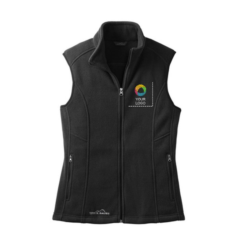 Eddie Bauer® Ladies Fleece Vest – Timeless Warmth with a Soft, Stylish Touch