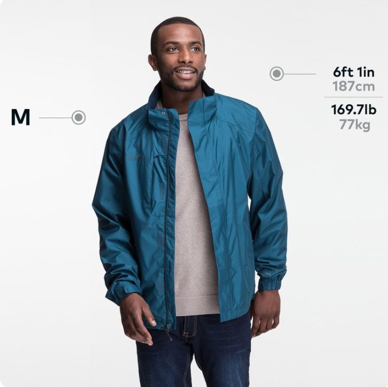 Eddie Bauer® Rain Jacket – Waterproof Protection, Adventure-Ready