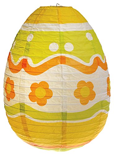 Egg Paper Lantern - Spring Floral
