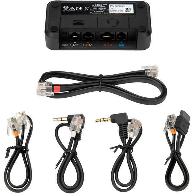 Electronic Hook Switch Control EHS Adapter - Jabra Link 14201-45 Alcatel | Tecisoft