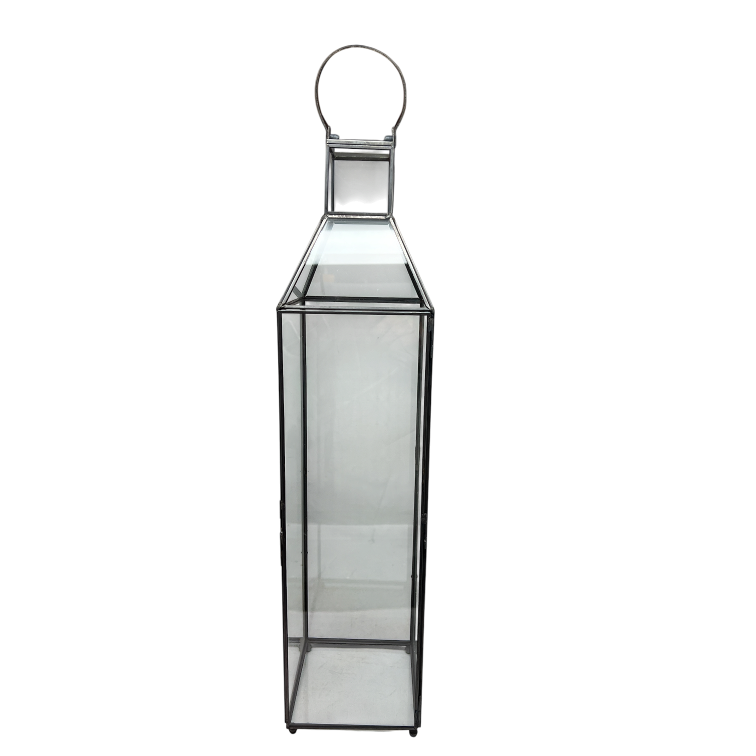 Elegant Metal & Glass Lantern