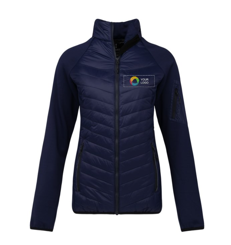 Elevate Women's Banff Hybrid Insulated Jacket – Sleek Warmth, Perfect for All Your Outdoor Adventures