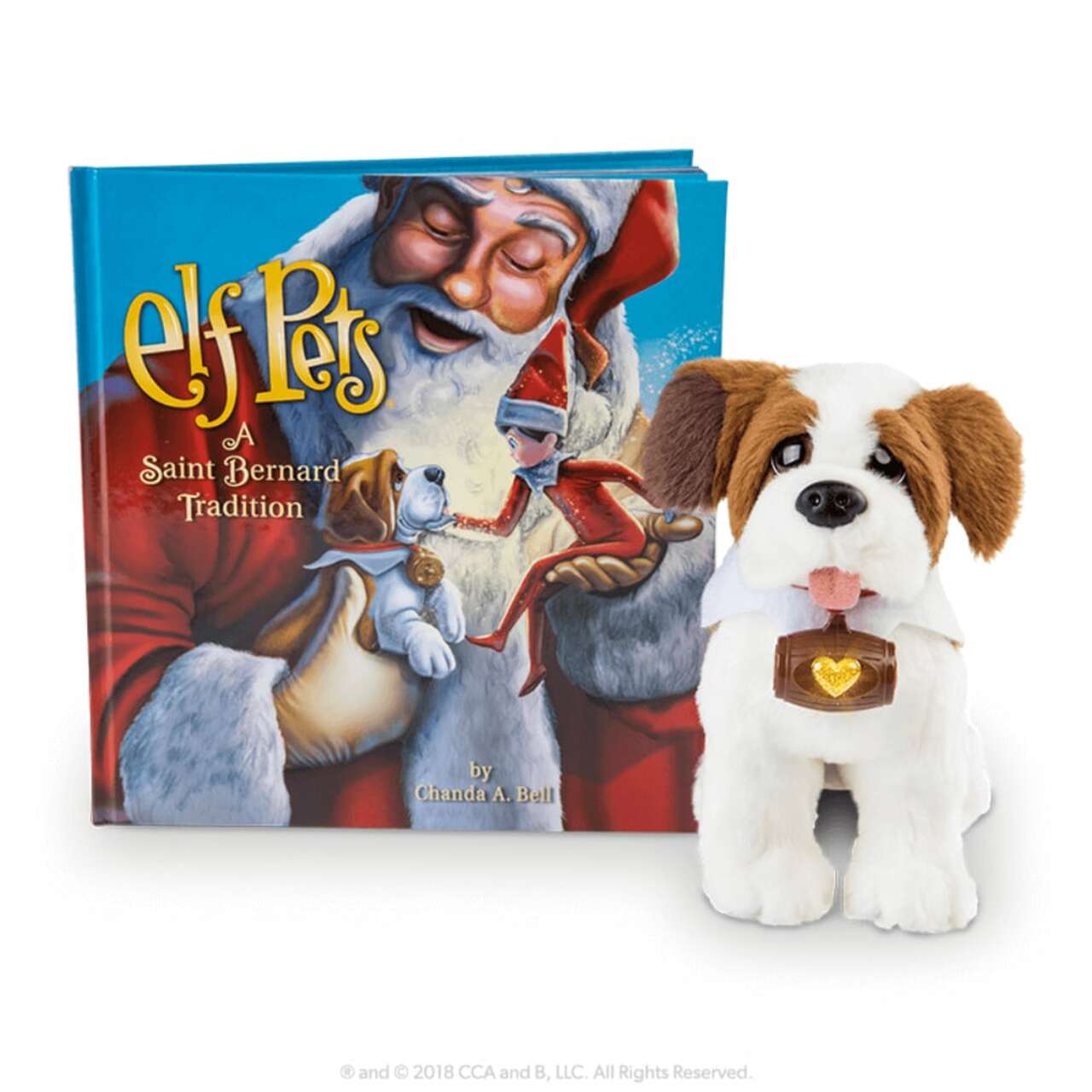 Elf Pets: A St. Bernard Tradition