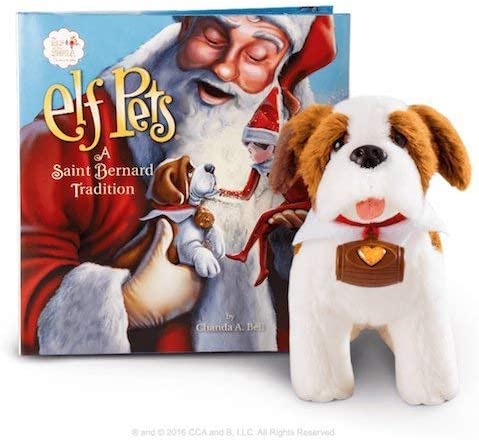 Elf Pets: A St. Bernard Tradition
