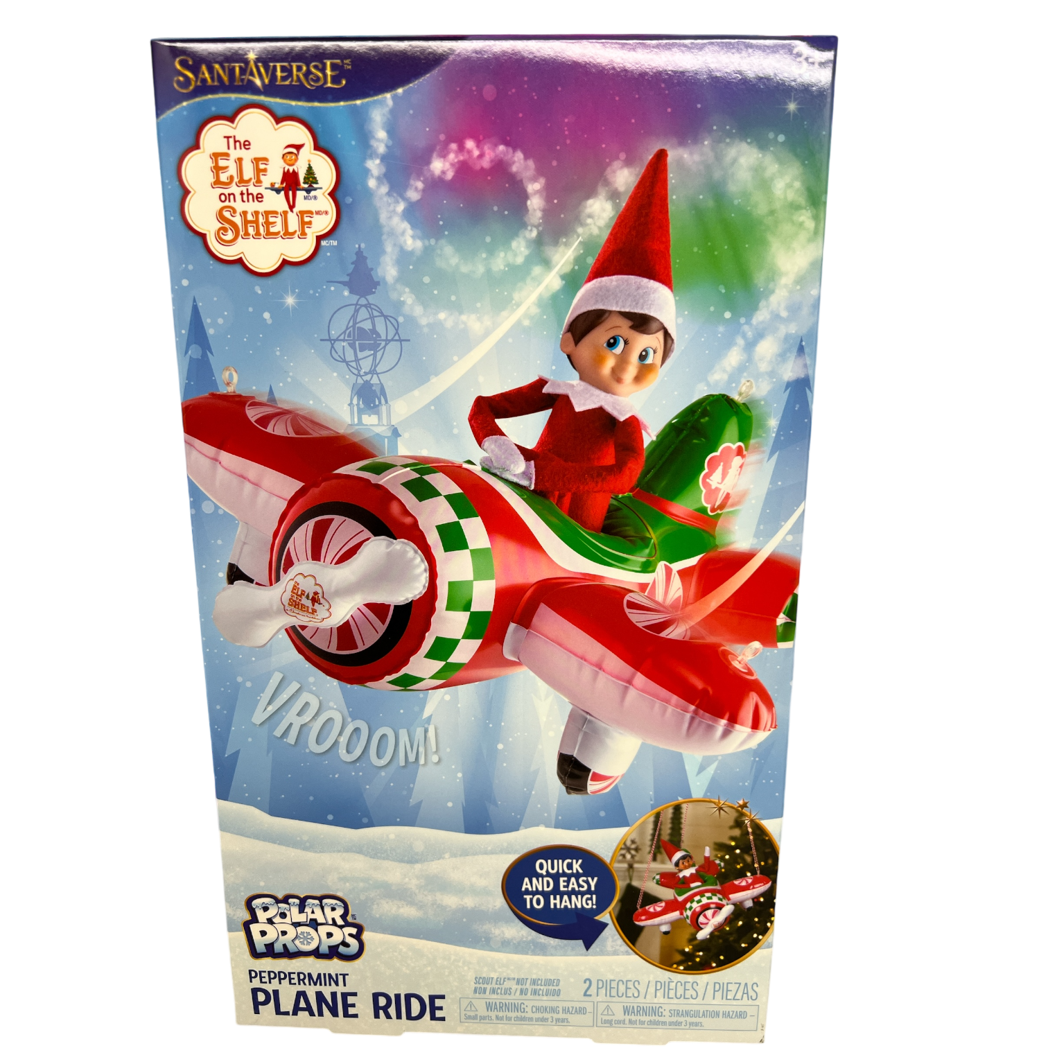 Elf on the Shelf Peppermint Plane Ride