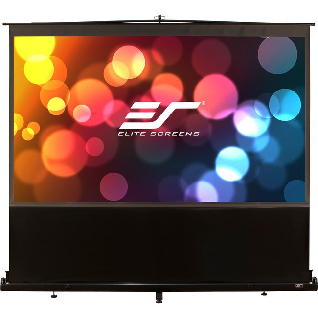 Elite Screens ezCinema Floor Pull-Up Portable Projector Screen - 120" 16:9 Matte White F120NWH