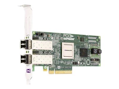 Emulex 8Gb FC Dual-port HBA for Lenovo System x - Host bus adapter - PCIe 2.0 - 8Gb Fibre Channel x 2 - for System x3100