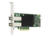 Emulex LPe31002-M6-D - Host bus adapter - PCIe 3.0 x8 - 16Gb Fibre Channel x 2 - CRU - for PowerEdge T630