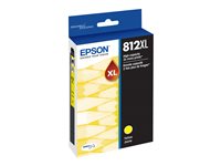 Epson DURABrite Ultra T812 Original High Yield Inkjet Ink Cartridge - Yellow - 1 Pack