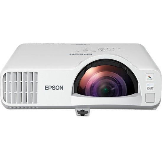 Epson PowerLite L210SW Short Throw 3LCD Projector - 16:10 - Front - 20000 Hour Normal